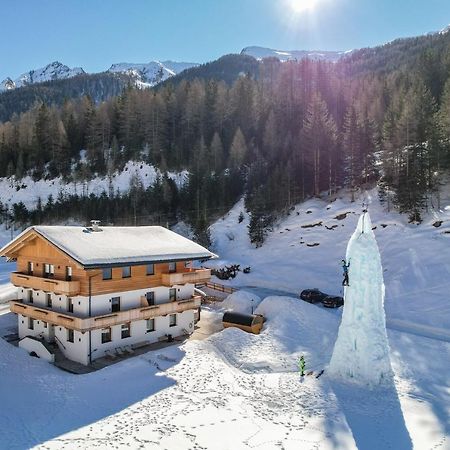 Nedererhof - Zimmer Alpenrose Mit Gemeinschaftskueche Lejlighed Schmirn Eksteriør billede